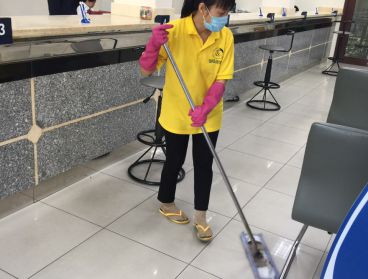 Dịch vụ vệ sinh văn phòng tại Tân Phú.