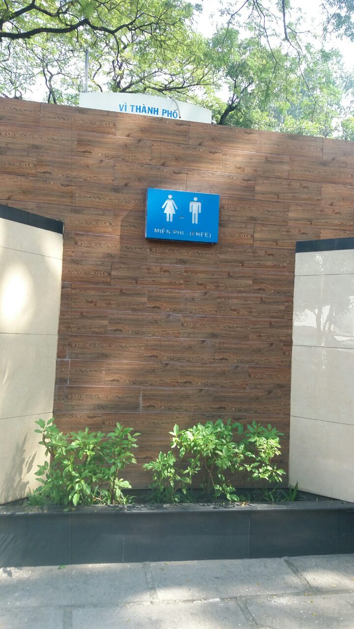 Nhà vệ sinh theo chuẩn 5S - Phải có mảng xanh