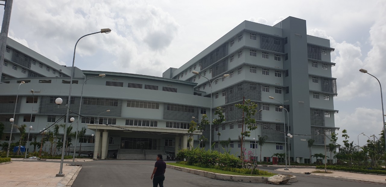 Vệ sinh sau xây dựng bệnh viện CK Sản Nhi Long An - giai đoạn 2